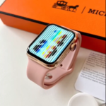 1 - IWO serie 9 Mini NFC + Brindes Rose