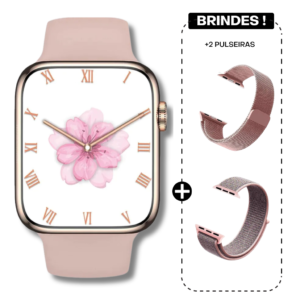 22 - SMARTWATCH IWO W59 MINI - ORIGINAL AB PANDA STORE ROSE GOLD