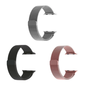 Pulseira Milanese Metal Compatível com Apple Watch e IWO 42/44/45/49mm