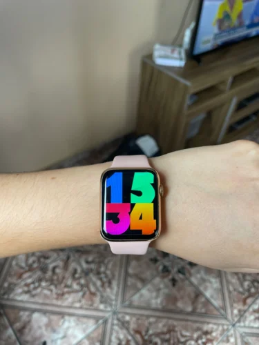 IWO serie 9 Mini NFC + Brindes photo review