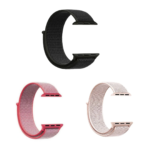 Pulseira Nylon Loop Sport Compatível com Apple Watch e IWO 42444549mm - CAPA