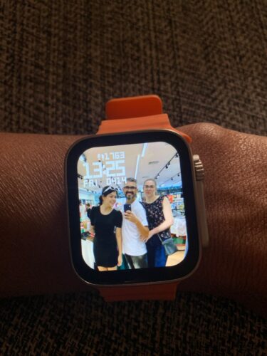 Smartwatch ultra 8 photo review