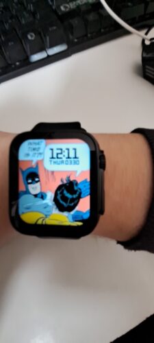 Smartwatch ultra 8 photo review