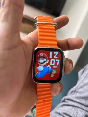 Smartwatch ultra 8 photo review