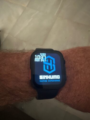 Smartwatch ultra 8 photo review