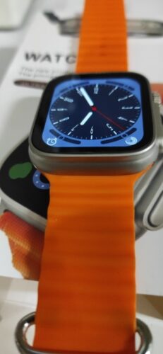 Smartwatch ultra 8 photo review