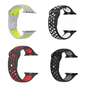 Pulseira Silicone Nike Compatível com Apple Watch e IWO 38/40