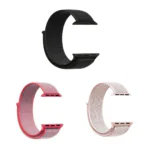 Pulseira Nylon Loop Sport Compatível com Apple Watch e IWO 42444549mm - CAPA