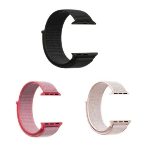 Pulseira Nylon Loop Sport Compatível com Apple Watch e IWO 42444549mm - CAPA